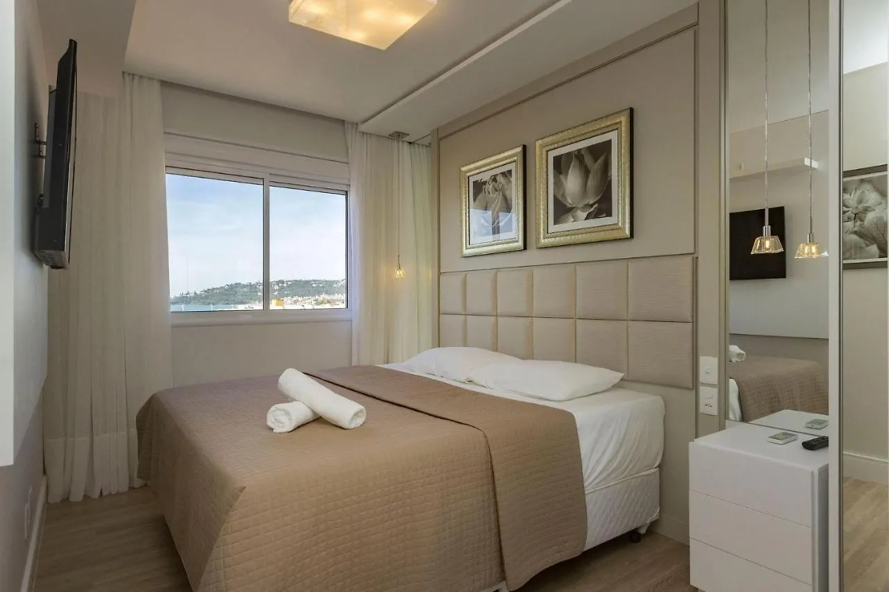 Varandas Do Atlantico 401-A - Apartamento De Alto Padrao Com Vista Panoramica Para O Mar Em Bombas. 봄비나스 아파트